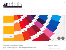 Tablet Screenshot of ambrilis.com